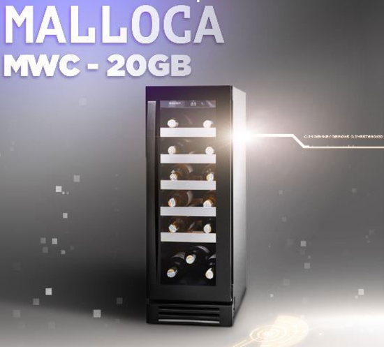 Picture of Built-In Wine Refrigerators & Coolers MALLOCA MWC-20BG