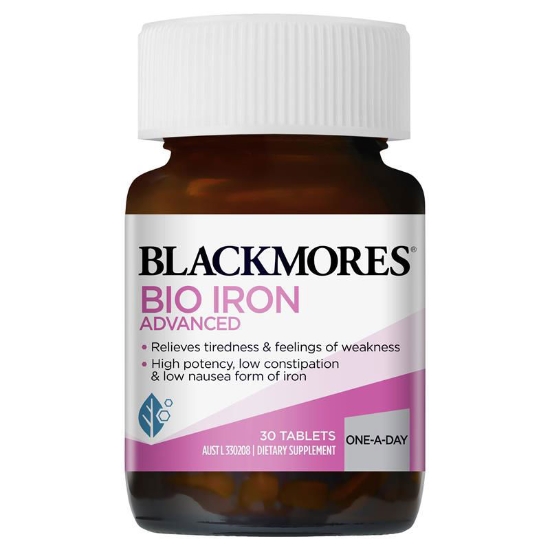 Ảnh của Blackmores Sắt 30 viên – Blackmores Bio Iron Advanced cho người lớn