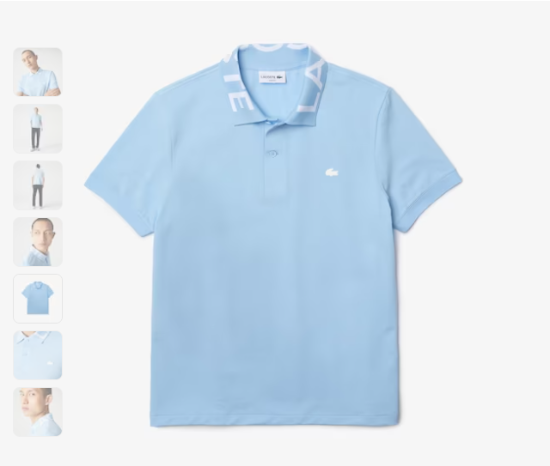 Picture of uk1 áo lacoste màu xanh size s