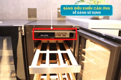 Picture of Built-In Wine Refrigerators & Coolers MALLOCA MWC-20BG