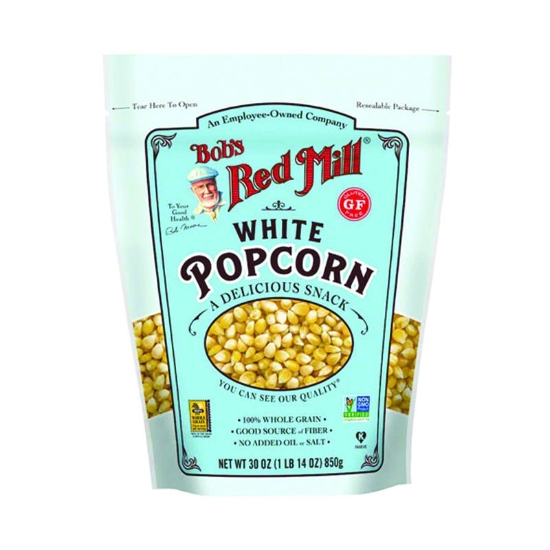Picture of Bob's Red Mill Whole Kernel Popcorn White -- 30 oz