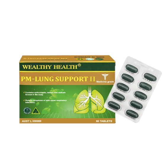 Picture of Viên Uống Bổ Phổi Wealthy Health PM Lung Support 60 Tablets