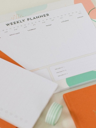 Ảnh của Công cụ lập kế hoạch hàng tuần và Bảng danh sách - Weekly Planner and List Pad from PAPERKIN DESIGNS