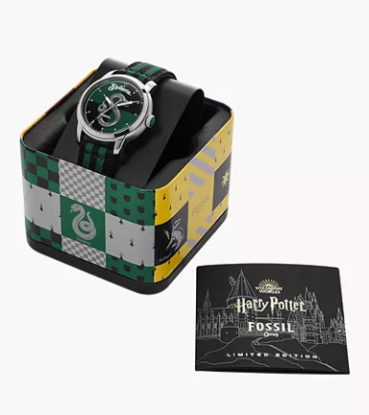 Picture of Đồng hồ nylon Slytherin™ ba tay Harry Potter™ phiên bản giới hạn, màu Đen, Xanh