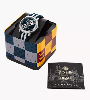 Picture of Đồng hồ nylon Ravenclaw™ ba tay Harry Potter™ phiên bản giới hạn, màu Xanh, Trắng